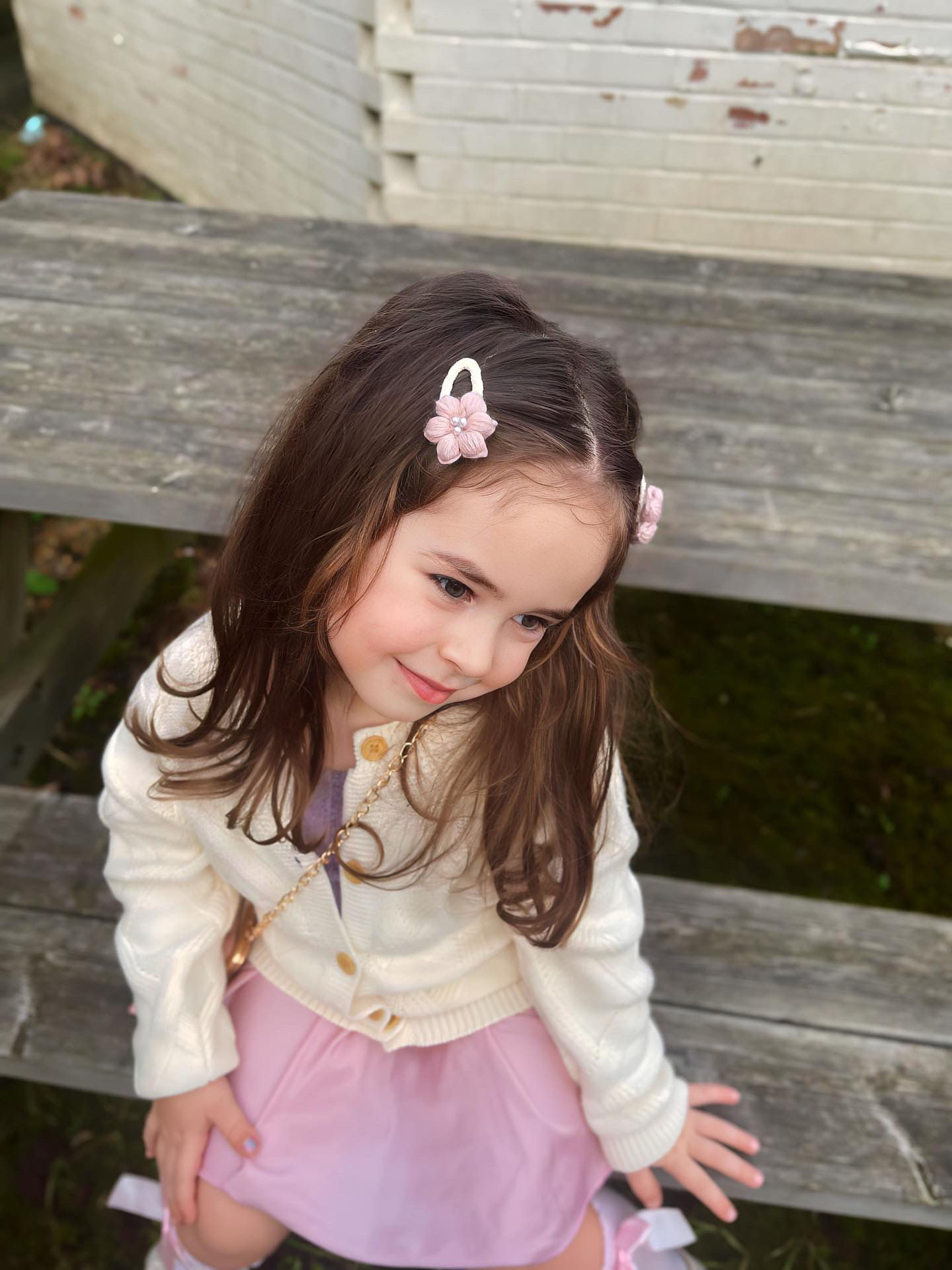 Blossom Flower Crochet Clips | 3 colours