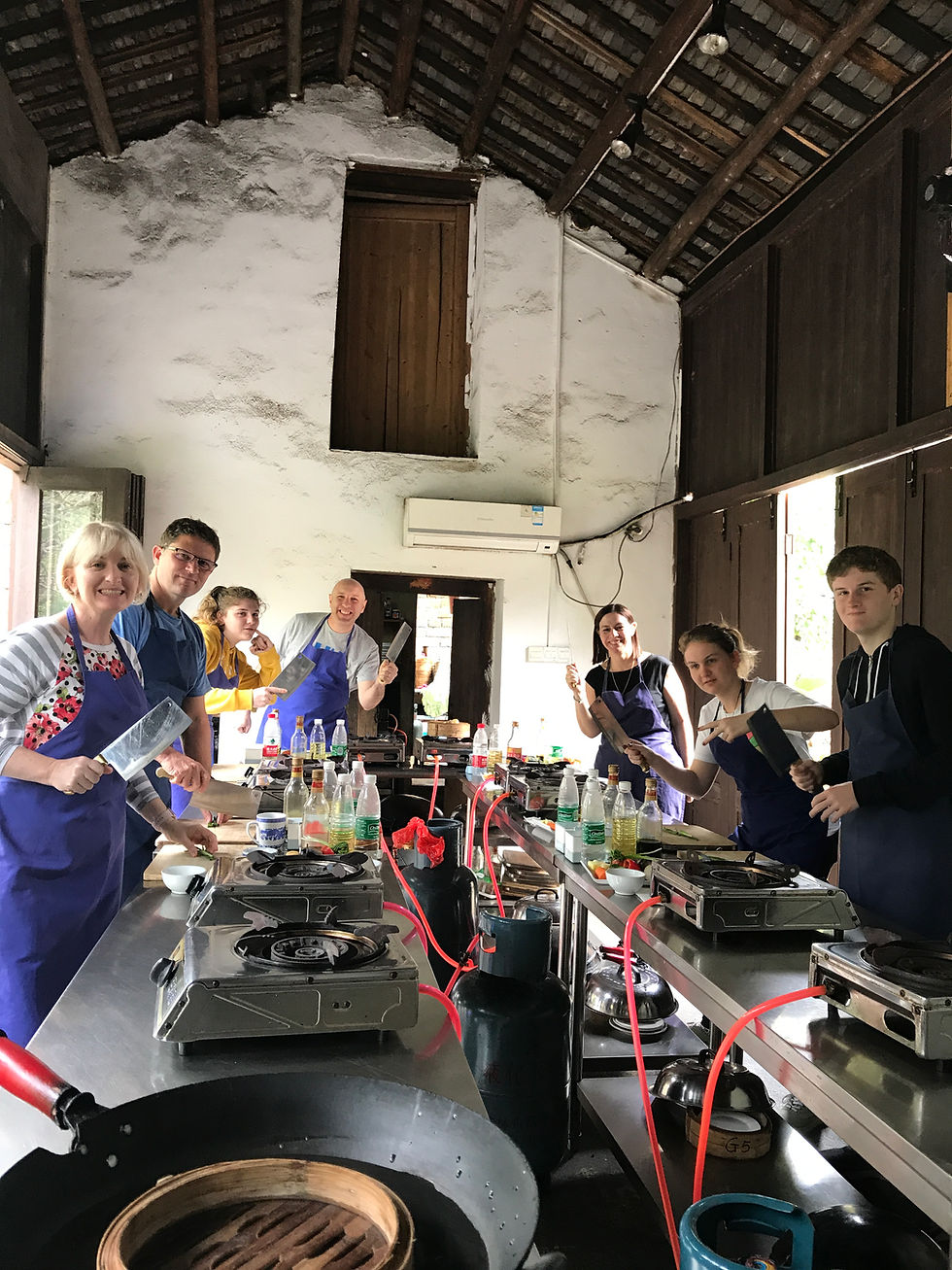 Cooking up a storm in rural Yangshuo, China