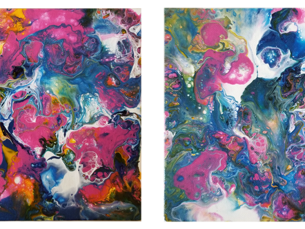 Abstract Art 2 - 5" x 7” P107