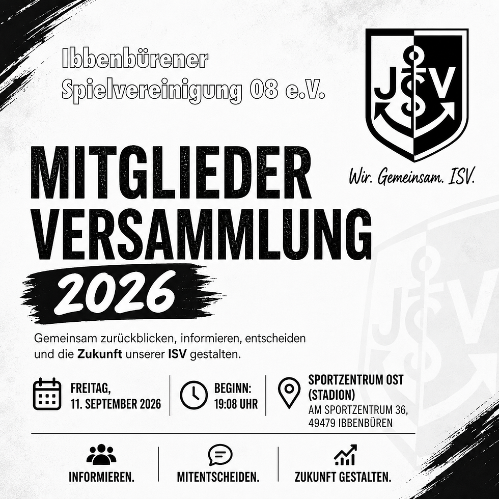 Mitgliederversammlung 2026 – Gemeinsam die Zukunft der ISV gestalten