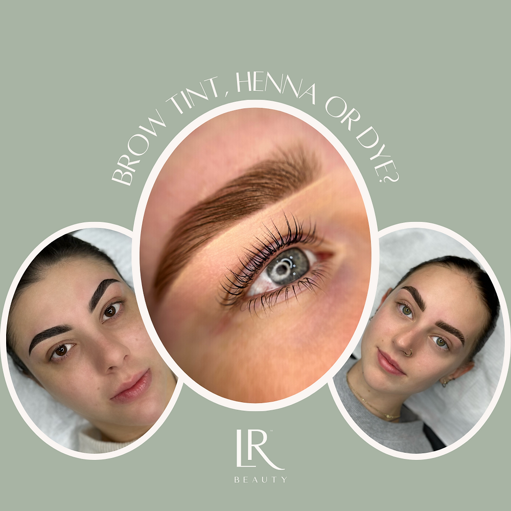 Brow Tint vs. Brow Henna vs. Brow Dye Choosing the Perfect Brow