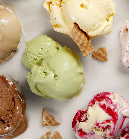Eis und Kegel