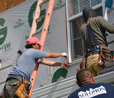 Siding installation