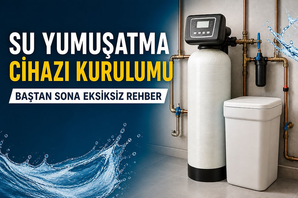Su Yumuşatma Cihazı Kurulumu: Baştan Sona Eksiksiz Rehber
