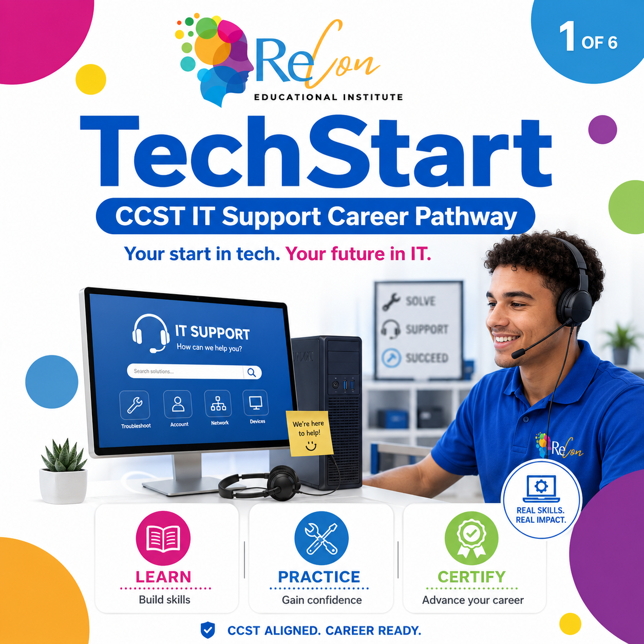 TechStart | CCST IT Support Career Pathway