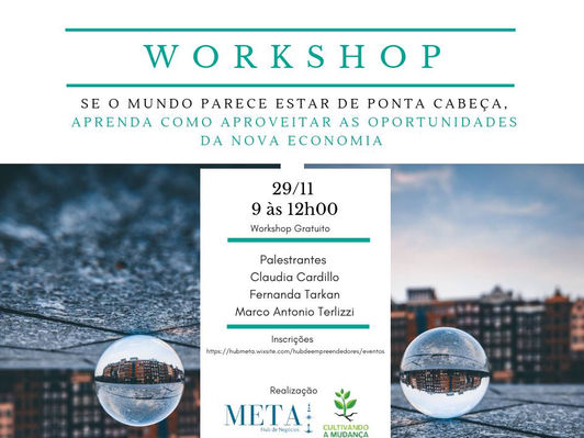 Se o mundo parece estar de ponta cabeça, aprenda como aproveitar as oportunidades na nova Economia