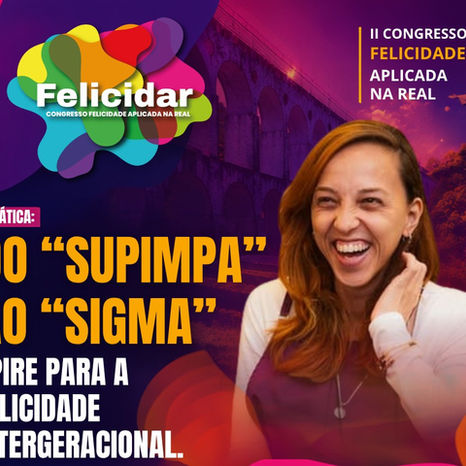 Babi Carvalho, Coautora de "Felicidade e Saúde Mental", Conduz Prática de Felicidade Intergeracional no FELICIDAR 2026