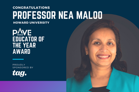 Howard University Architecture Professor Named PAVE Global’s Inaugural Educator of the Year