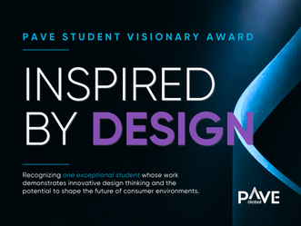 PAVE Global Opens Applications for the 2026 Inspired by Design: PAVE Student Visionary Award