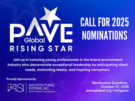 Call for Nominations: 18th Annual PAVE Global Rising Star Award