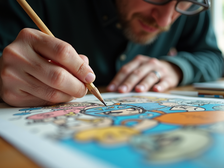 Winning Strategies for Art Competitions: Comic Style Artwork