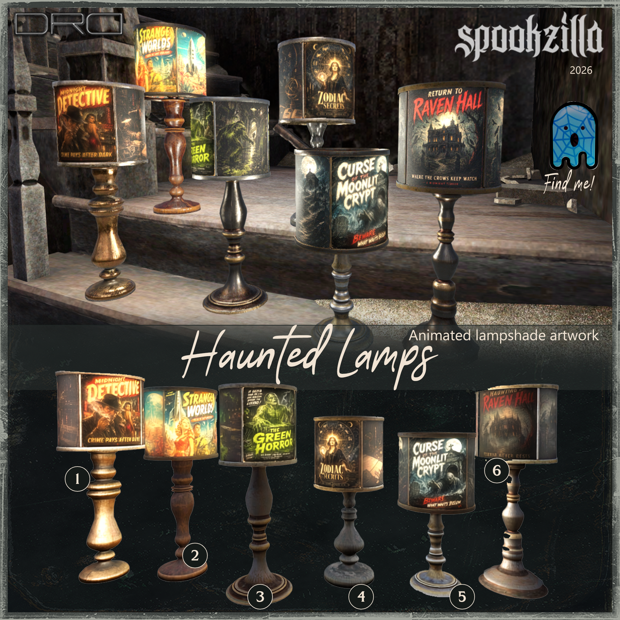 DRD – Haunted Lamps