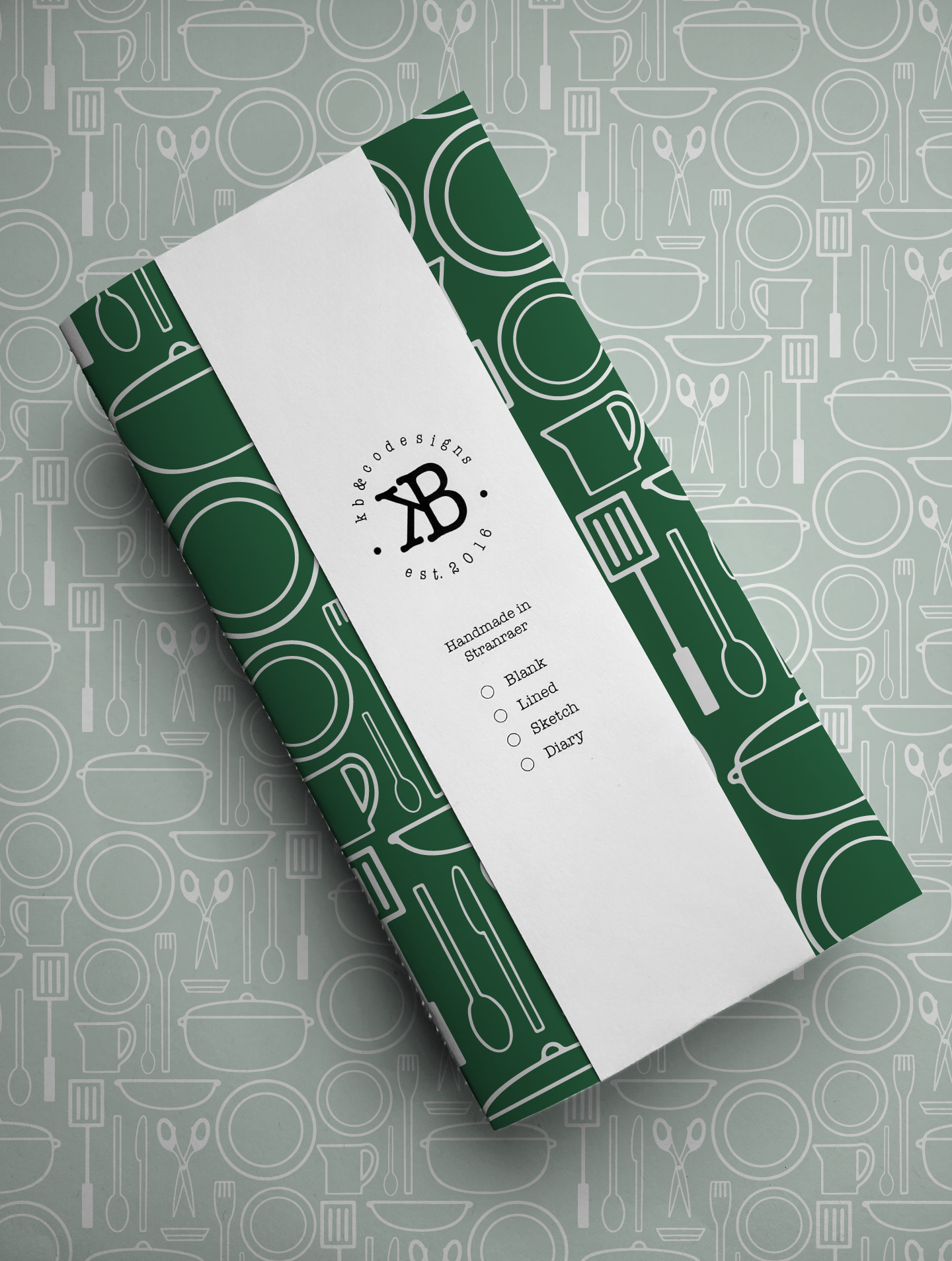 'As You Dish' Standard Paperback Notebook