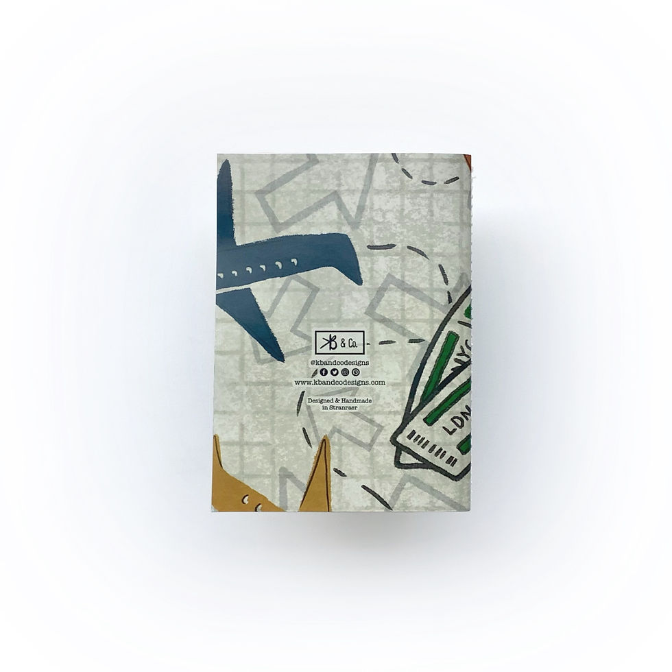 Thumbnail: 'Ticket to Ride' Passport Paperback Notebook