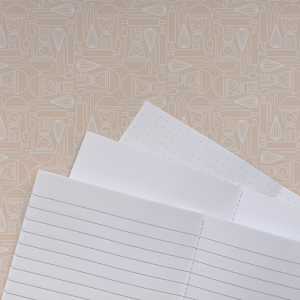 Thumbnail: 'Baking Me Crazy' Passport Paperback Notebook