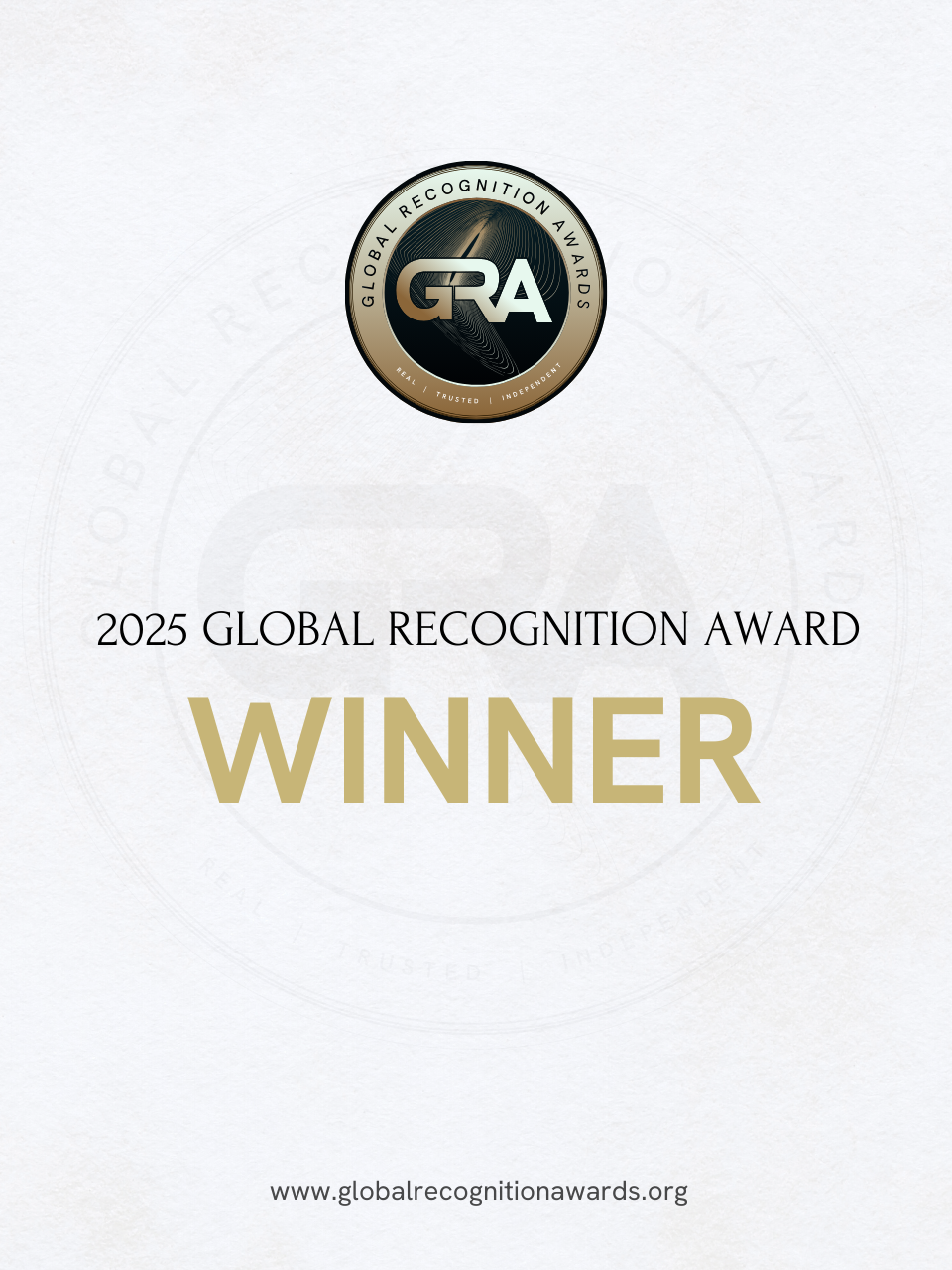 TQC wins a 2025 Global Recognition Award