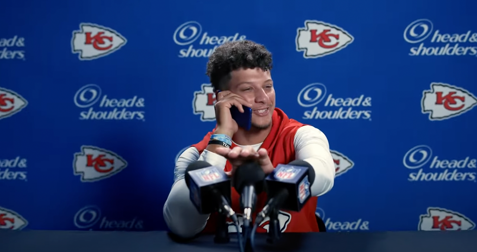 Wardrobe Stylist for Patrick Mahomes | Head & Shoulders
