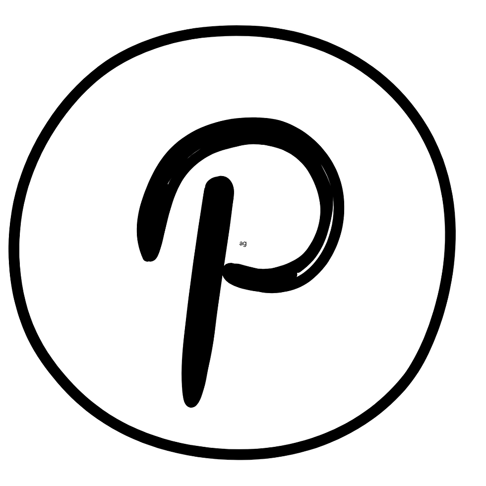 Pinterest logo on Cristyguy.com