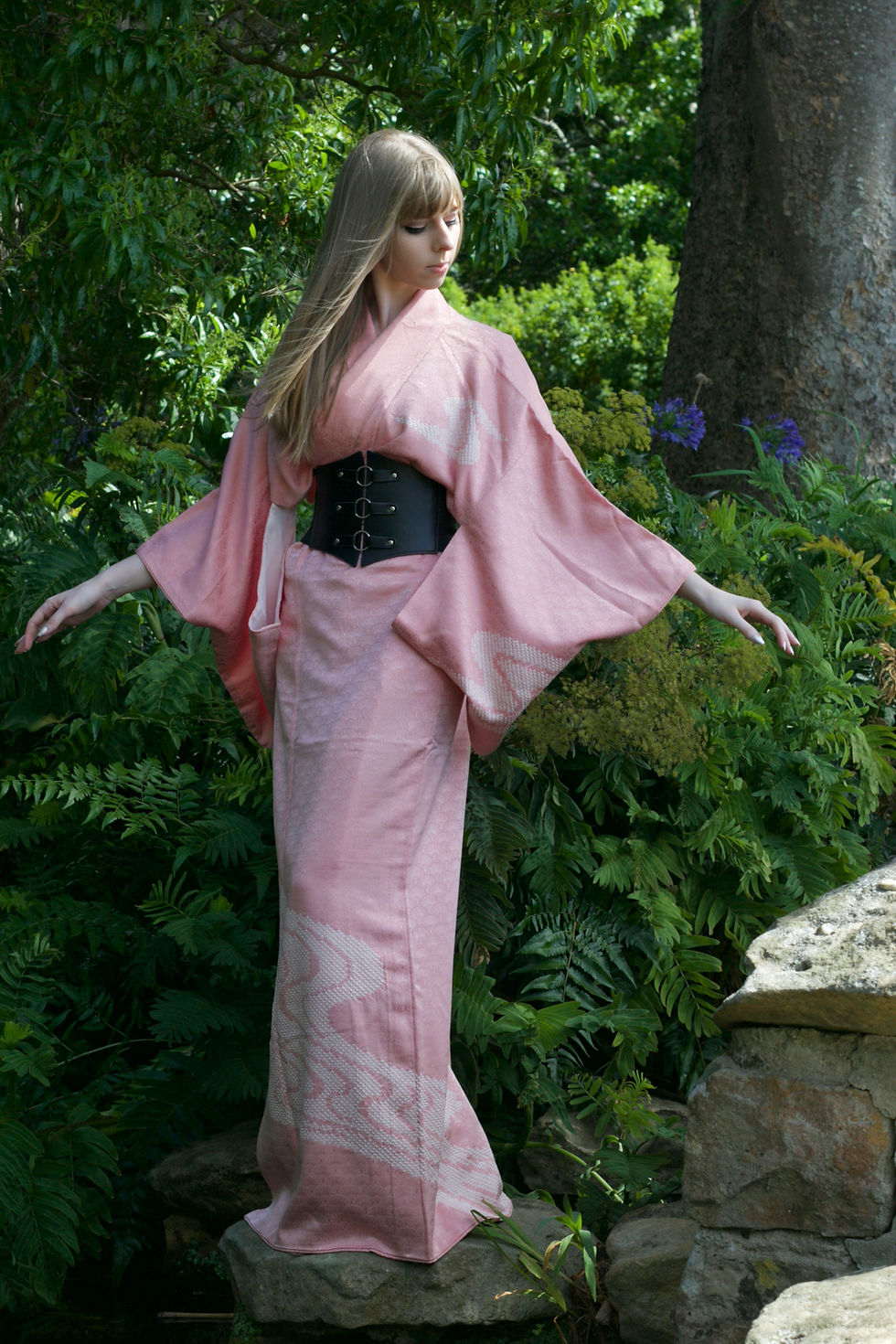 Thumbnail: Sae | Hōmongi Silk Kimono