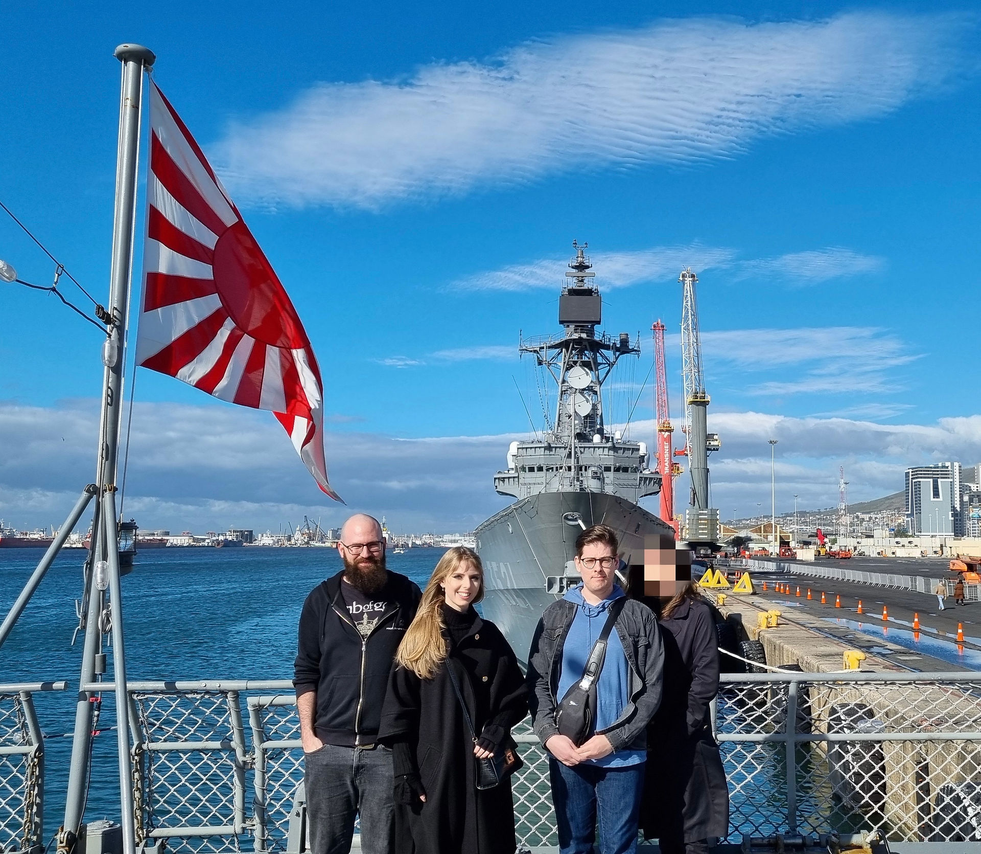 Nihongo no Niwa Japanese Class Wakatakakage at JMSDF in Cape Town