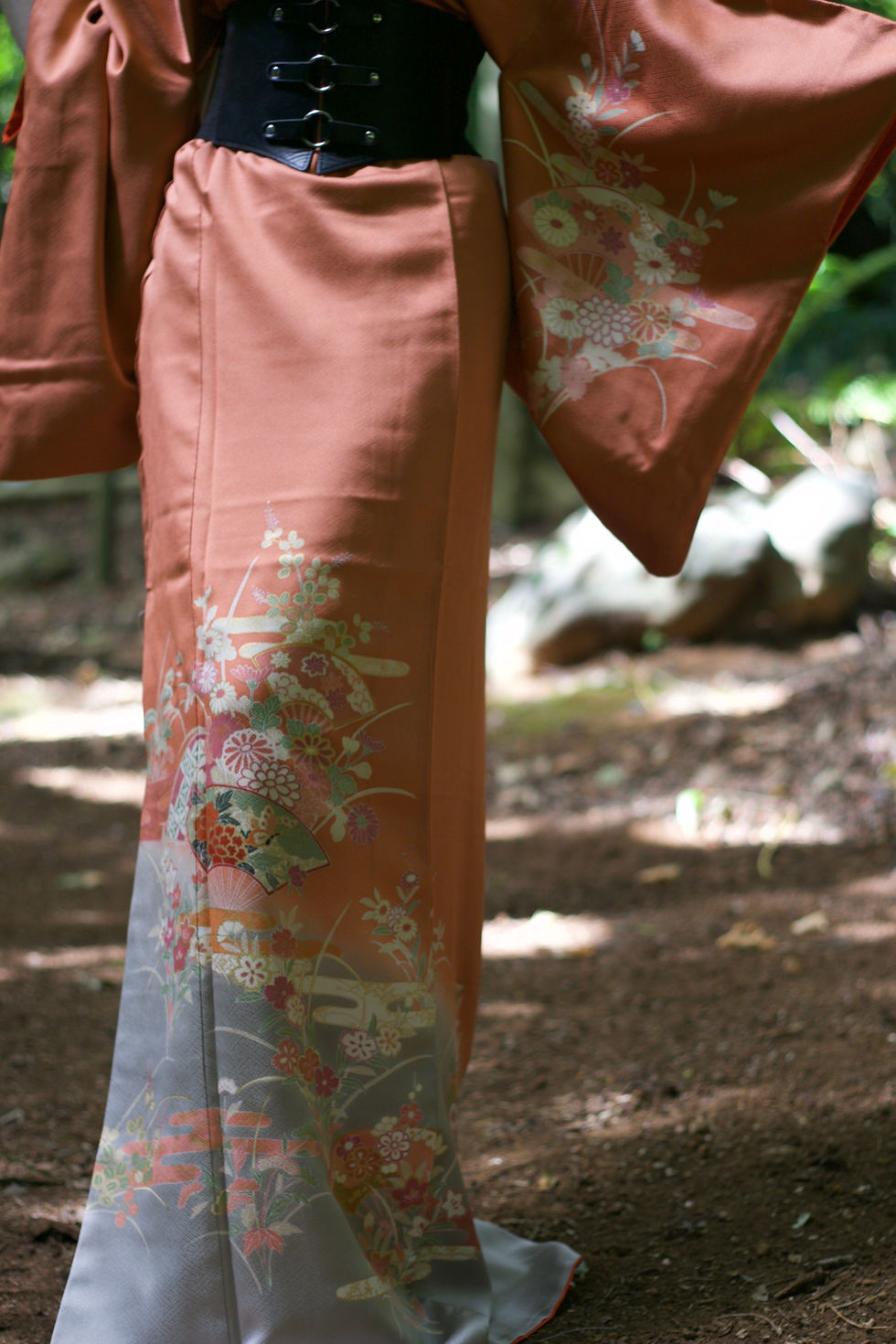 Thumbnail: Akiko | Hōmongi Silk Kimono