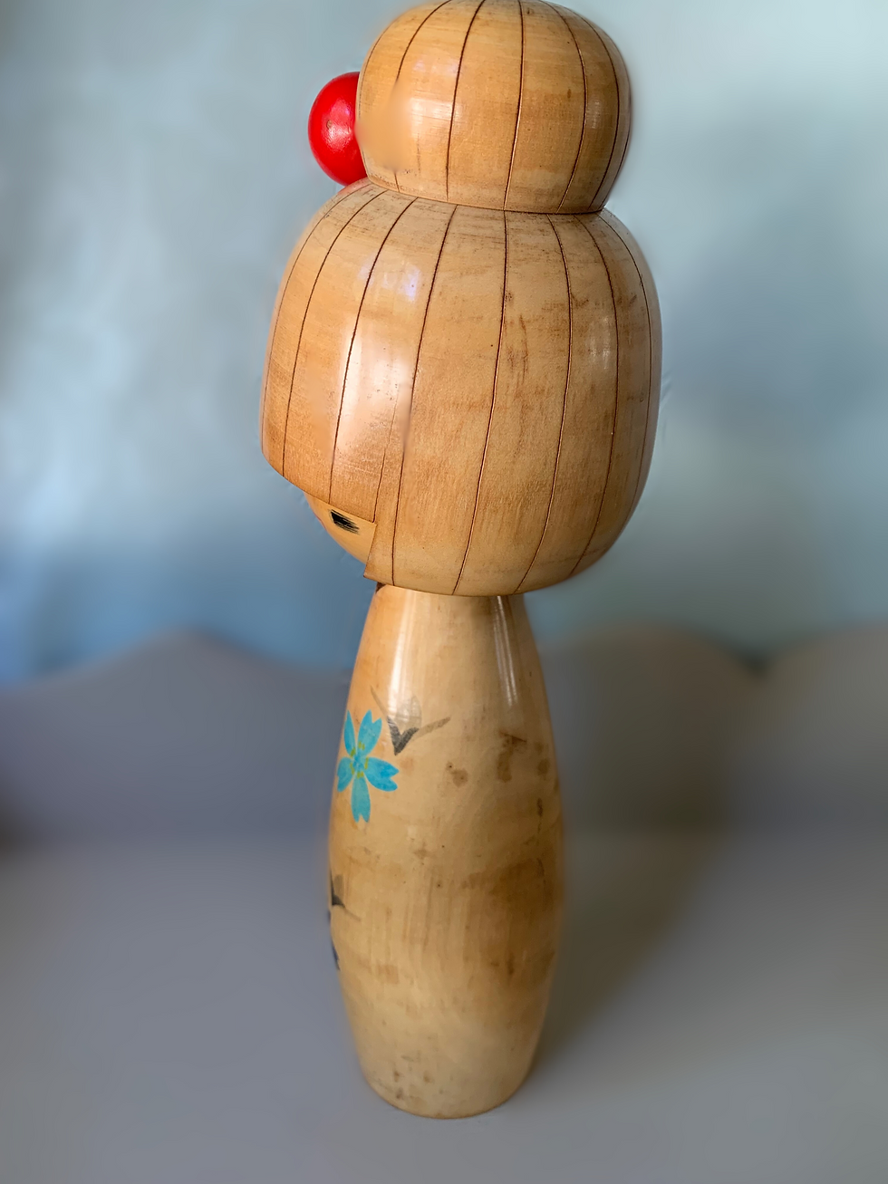 Thumbnail: Warai by Ishida Waichi | Sosaku Kokeshi Doll