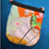 Thumbnail: Orange Kimono Silk Pouch