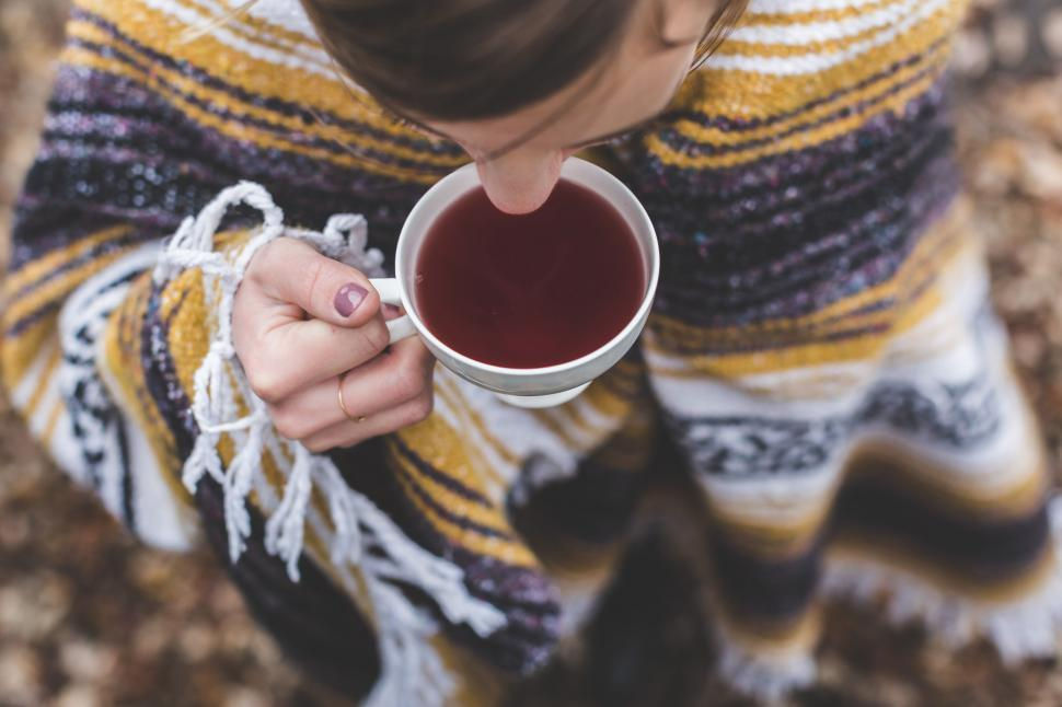 Rooibos tea drinking photo by Matthew Henry