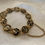 Thumbnail: Antique Japanese Shakudo Damascene Bracelet