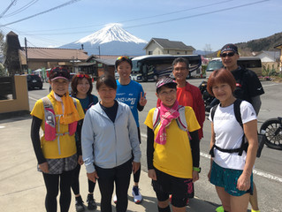 チャレンジ富士五湖ウルトラ応援ラン