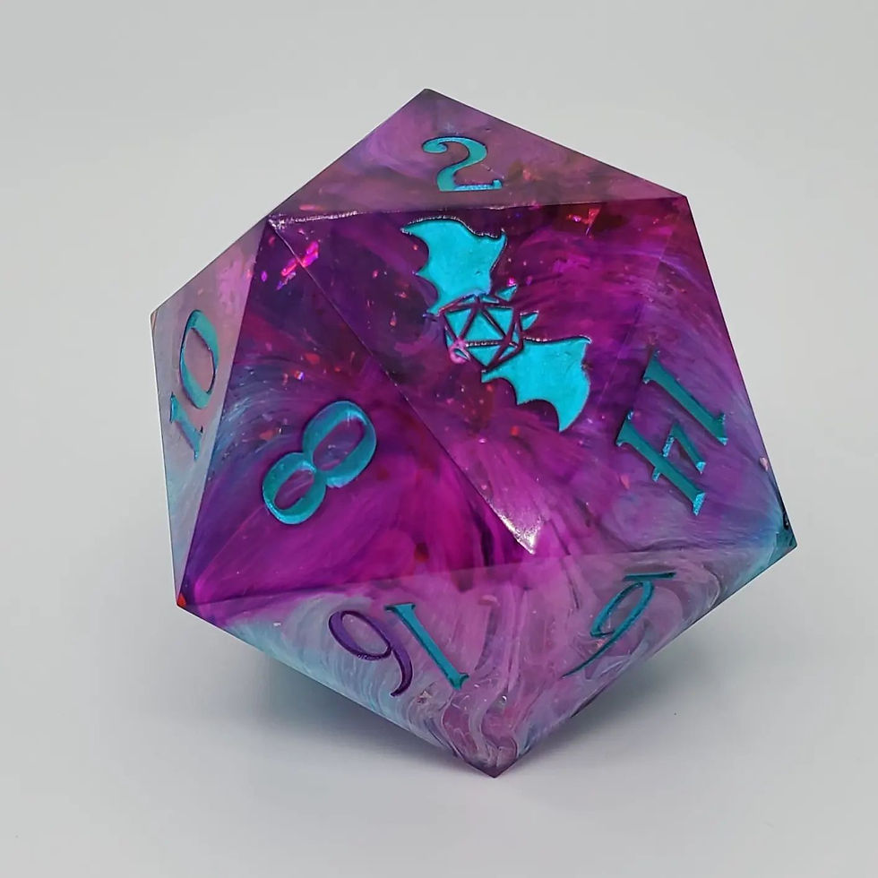 Amethyst - 55mm d20