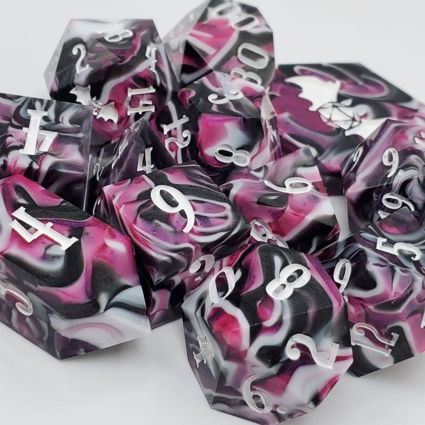 2006: A Myspace Odyssey - 12 piece polyhedral dice set