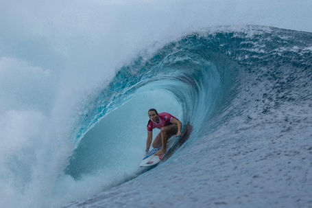 Excellent Performances Highlight Incredible Scenes as Surfing Opens in French Polynesia for Paris 2024 Olympic Games