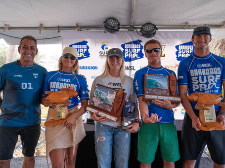 Four Winners Crowned at BTMI Barbados Surf Pro and Live Like Zander Junior Pro