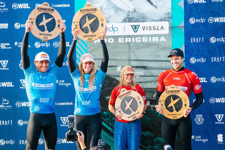 Macy Callaghan and Leo Fioravanti Win 2022 EDP Vissla Pro Ericeira