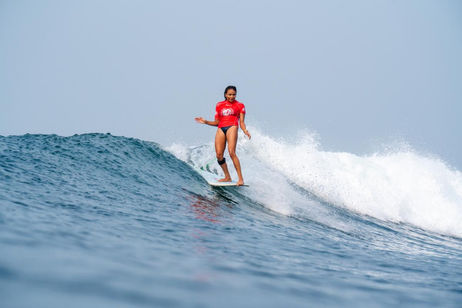 Women’s Action at Forefront on Day 2 of 2023 Surf City El Salvador ISA World Longboard Championship