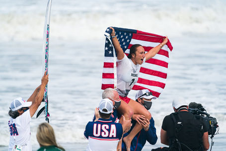 Team USA’s Carissa Moore Wins the First Gold Medal of Surfing’s First Olympics