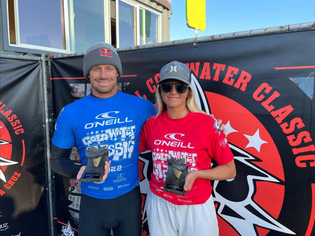 Kolohe Andino and Zoe Benedetto Win O’Neill Cold Water Classic