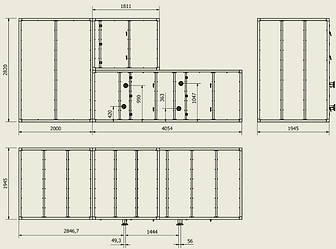 2D Dimensional drawings
