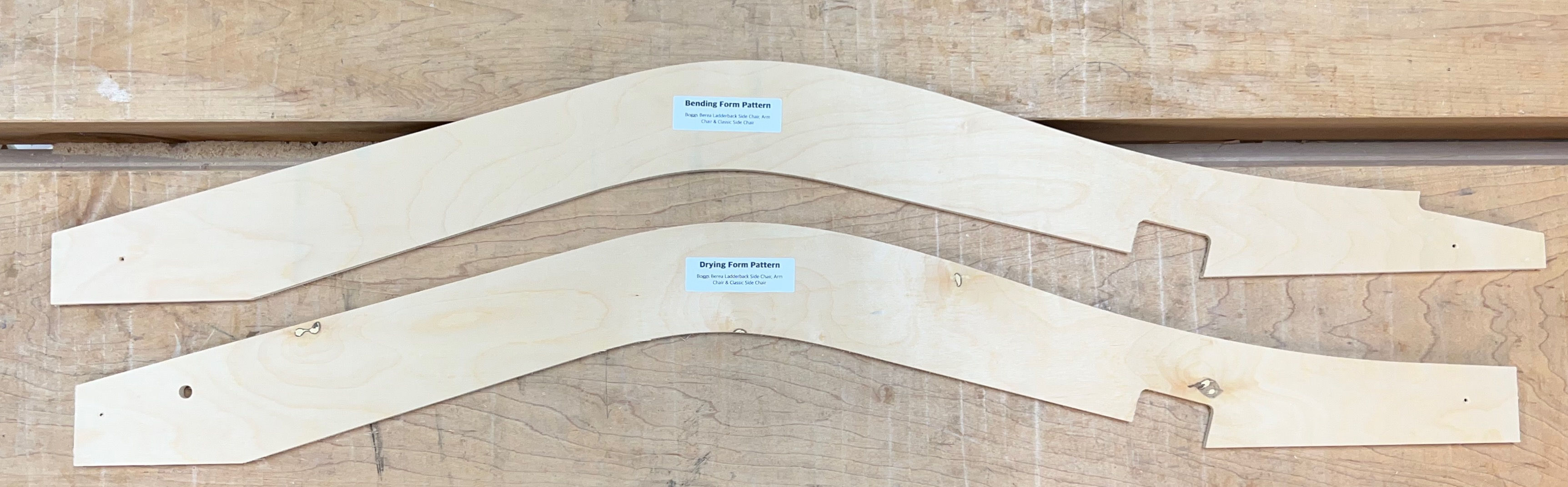 Bending and Drying Form Router Template Set
