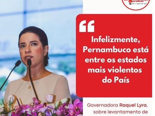 Infelizmente, Pernambuco está entre os estados mais violentos do País.