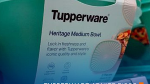 Tupperware, empresa americana admitiu que pode ficar sem recursos para manter a operação rodando 