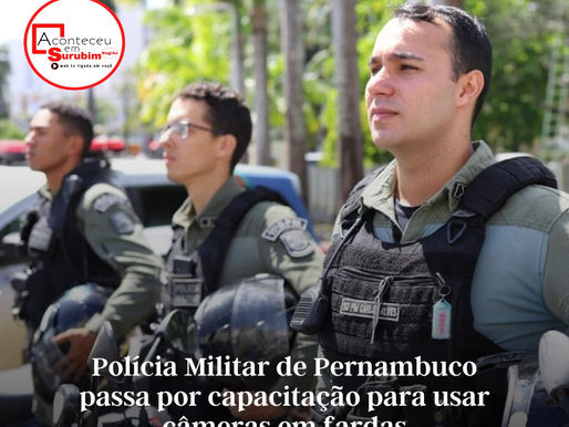 PMPE passará a contar com câmeras acopladas ao fardamento dos agentes