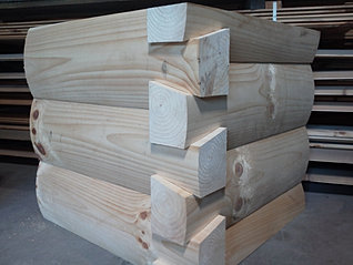 log d 6x8 Boone Custom Forest Products