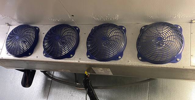 Walk In Freezer Evaporator with 4 fans