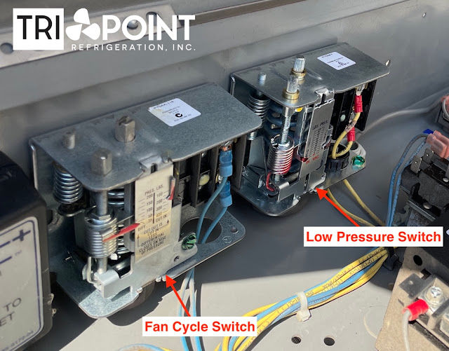 refrigeration pressure switches