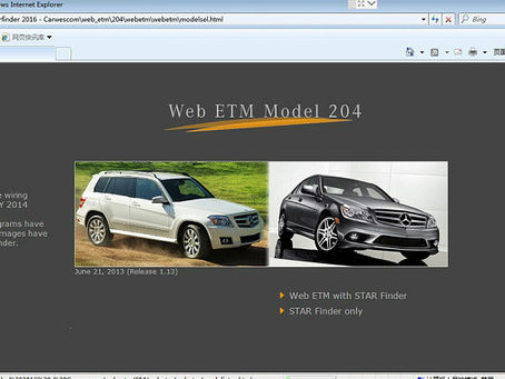 Mercedes Starfinder V3 Web ETM Wiring Diagrams