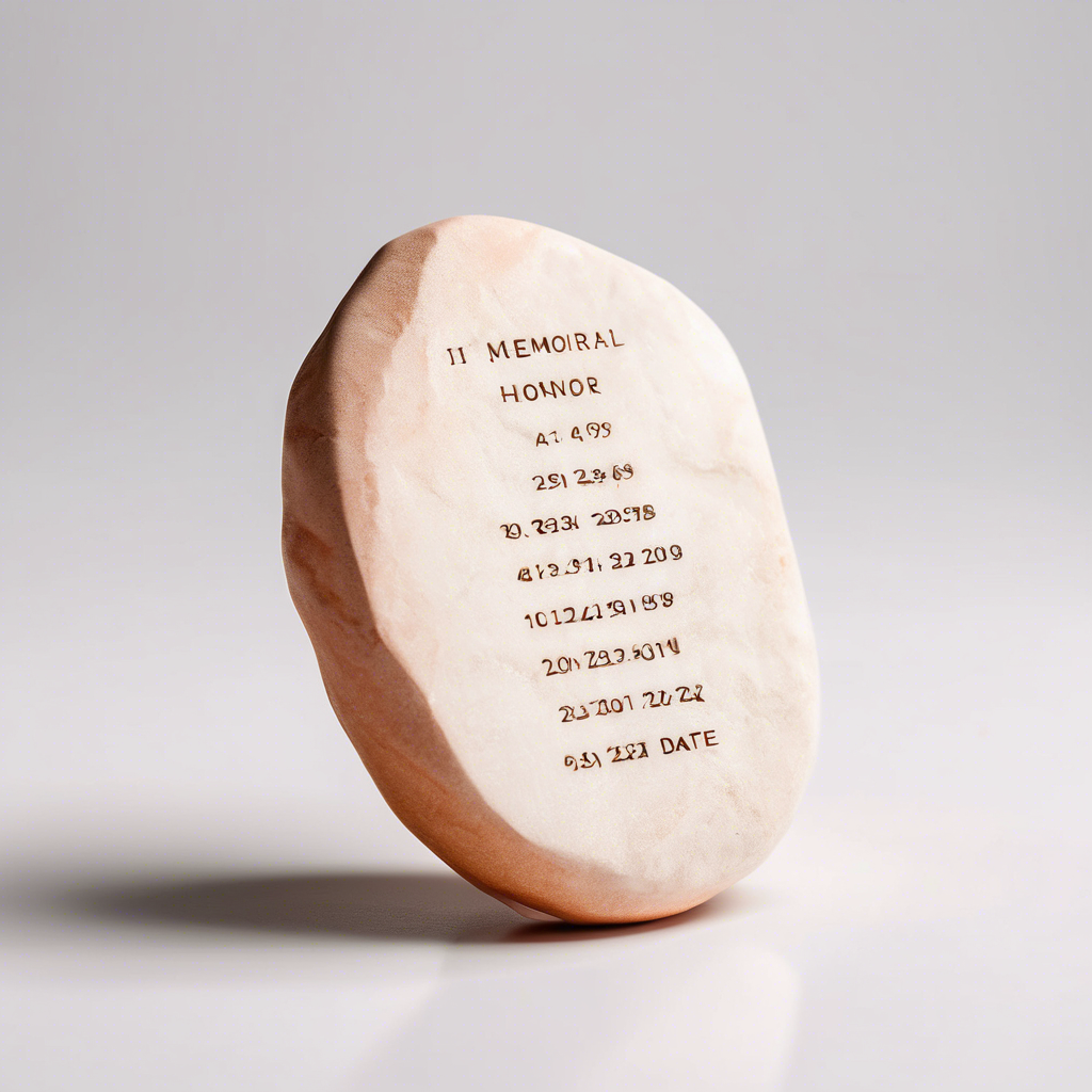 Memorial Date Stone