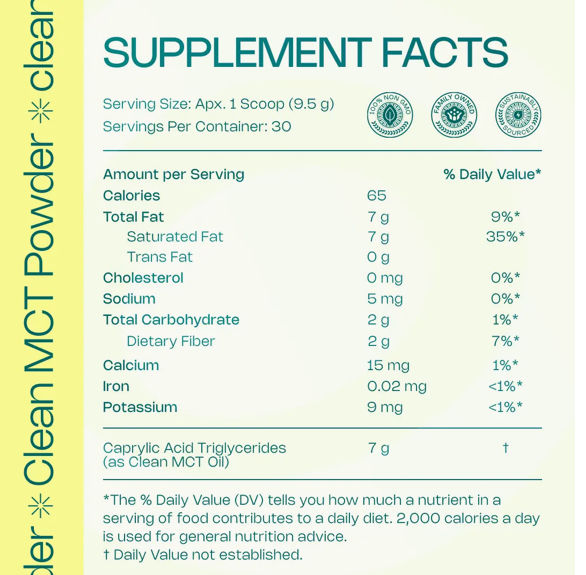 Thumbnail: LevelUp Clean MCT Powder