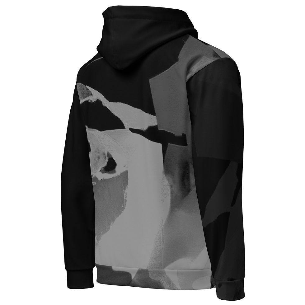 Thumbnail: The Portrait (Discolored) - Hoodie Print